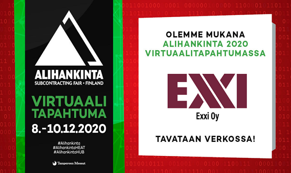 Alihankinta virtuaalimessut Exxi